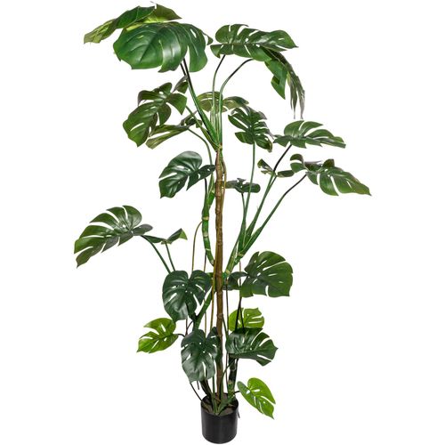4064118144328 - Kunstbaum CREATIV GREEN Arecapalme Kunstpflanzen Gr Ø H 26 cm x 180 cm 1 St grün Kunst-Bäume im Keramiktopf