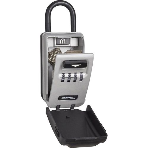3520190944733 - Schlüsseltresor mit beleuchteten Zahlencode - Medium - Wetterfest - Bügel - 5424EURD – Schlüsselsafe - Master Lock