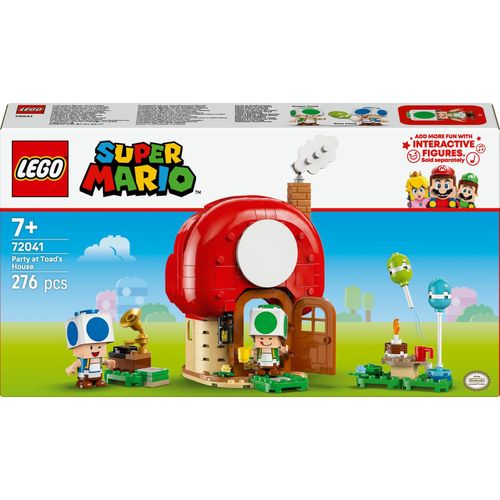 5702017816586 - 72041 Super Mario Party beim Toad-Haus Konstruktionsspielzeug 5702017816586 - 72041 Super Mario Party beim Toad-Haus Konstruktionsspielzeug