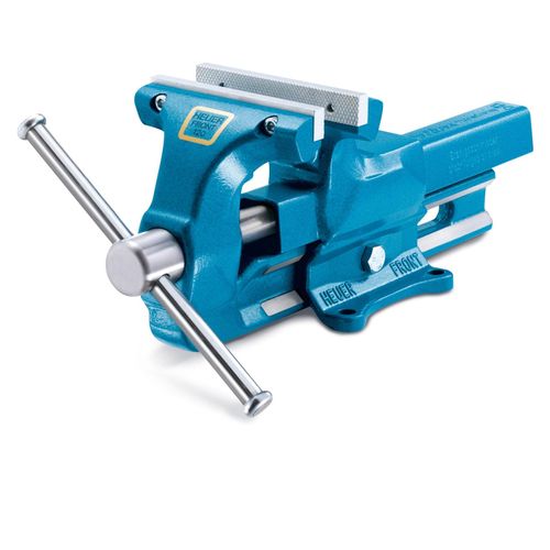 4010898101600 - Schraubstock 160 mm + Wechselbacken Amboss Spannweite 225 mm Werkbank - Heuer