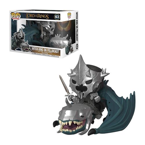0889698398947 - Witch King on Fellbeast (Pop! Rides) Vinyl Figur 63 Funko Pop! multicolor