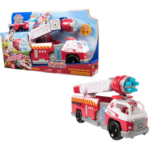 0681147106550 - Paw Patrol Fire Rescue - Marshalls Deluxe Feuerwehr-Truck Spielfahrzeug 0681147106550 - Paw Patrol Fire Rescue - Marshalls Deluxe Feuerwehr-Truck Spielfahrzeug