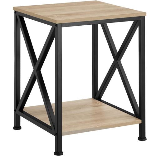 4061173206664 - tectake® Beistelltisch Industrial Style mit 2 Ablagen 405 x 405 x 525 cm