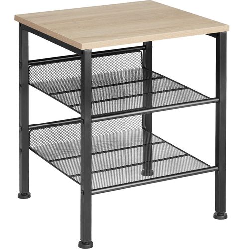 4061173205773 - tectake® Beistelltisch Industrial Style mit Ablage und 2 Gitterablagen 405 x 40 x 505 cm 4061173205773 - tectake® Beistelltisch Industrial Style mit Ablage und 2 Gitterablagen 405 x 40 x 505 cm
