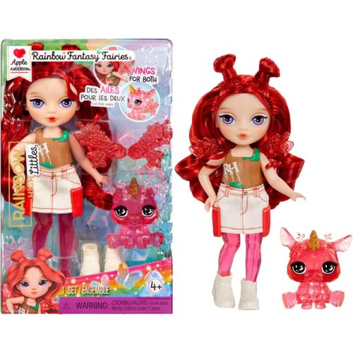0035051543381 - Rainbow High Littles Fantasy Fairies - Apple Puppe