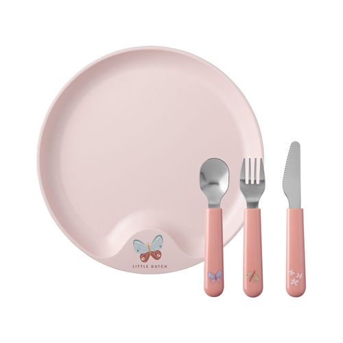 4262418973994 - Kinderteller mit Besteck Mio ø 22 cm 4262418973994 - Kinderteller mit Besteck Mio ø 22 cm