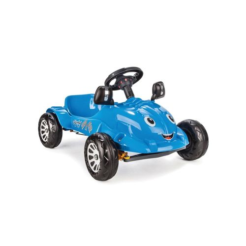 8693461011993 - Pilsan Kinderauto Tretauto Herby 07302 Hupe am Lenkrad Pedale ab 3 Jahre blau