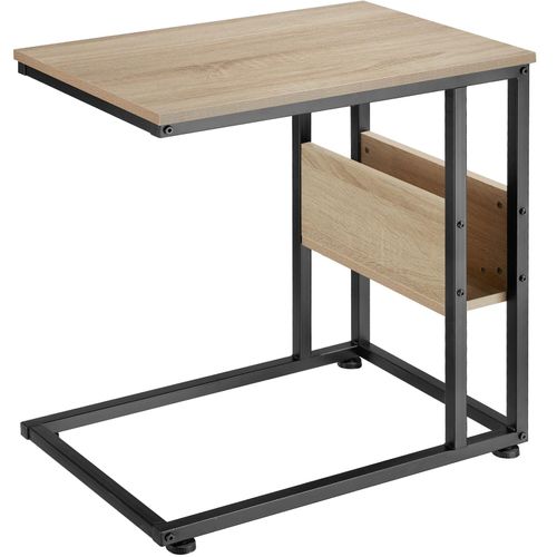 4061173205858 - tectake® Beistelltisch Industrial Style in praktischer C-Form mit Seitenfach 55 x 365 x 60 cm 4061173205858 - tectake® Beistelltisch Industrial Style in praktischer C-Form mit Seitenfach 55 x 365 x 60 cm