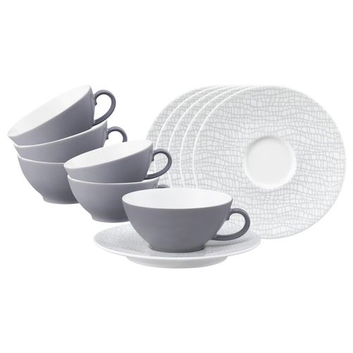 4262517044960 - Teetassen mit Untertassen Life Fashion 140 ml 6er Set 4262517044960 - Teetassen mit Untertassen Life Fashion 140 ml 6er Set