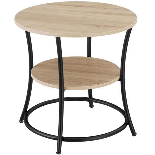 4061173209290 - tectake® Beistelltisch Industrial Style rund mit 2 Ablagen 55 x 56 cm 4061173209290 - tectake® Beistelltisch Industrial Style rund mit 2 Ablagen 55 x 56 cm