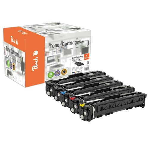 7640460548747 - HP 207 A 5 Toner (2xbk c m y) ersetzt HP No 207A W2210A*2 W2211A W2212A W2213A für zB HP Color LaserJet Pro MFP M 283 fdw (wiederaufbereitet) 7640460548747 - HP 207 A 5 Toner (2xbk c m y) ersetzt HP No 207A W2210A*2 W2211A W2212A W2213A für zB HP Color LaserJet Pro MFP M 283 fdw (wiederaufbereitet)