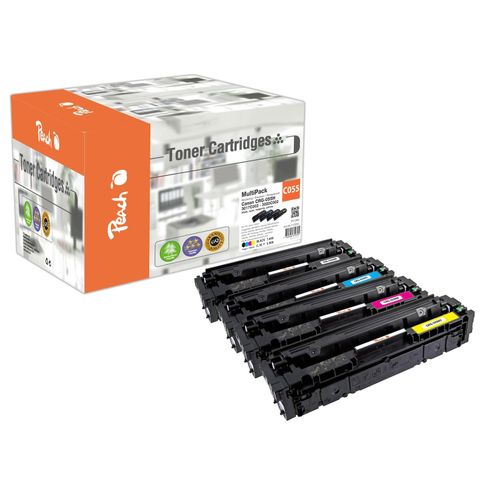 7640366810320 - HP 055 H 4 Toner XL (bk c m y) ersetzt Canon CRG-055H 3020C002 3019C002 3018C002 3017C002 für zB Canon iSENSYS MF 744 Cdw (wiederaufbereitet) 7640366810320 - HP 055 H 4 Toner XL (bk c m y) ersetzt Canon CRG-055H 3020C002 3019C002 3018C002 3017C002 für zB Canon iSENSYS MF 744 Cdw (wiederaufbereitet)