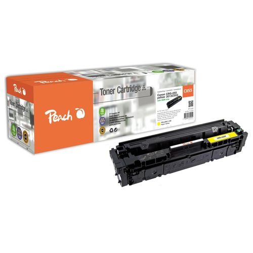7640366810252 - HP 055 y Toner ye ersetzt Canon CRG-055 y 3013C002 für zB Canon iSENSYS LBP -660 Canon iSENSYS LBP -662 Cdw Canon iSENSYS LBP -663 Cdw (wiederaufbereitet)