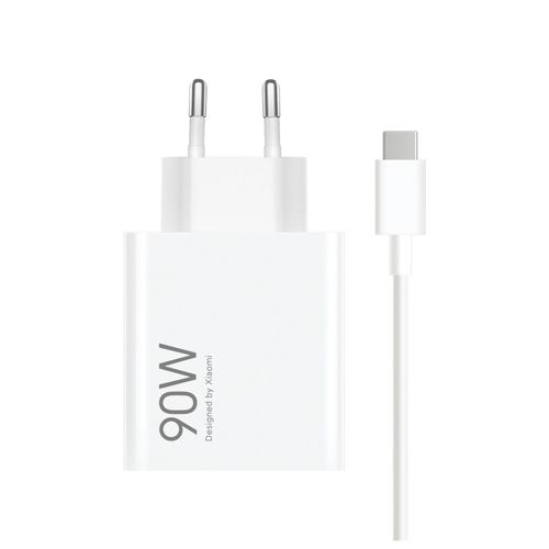 6932554435943 - Wandladegerät + USB A zu USB-C-Kabel 90 W