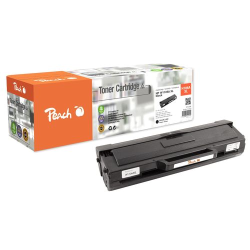7640460549409 - HP 106 AXL Toner XL bk ersetzt HP No 106A XL W1106A XL für zB HP Laser MFP 135 w HP Laser 107 a HP Laser 107 r HP Laser 107 (wiederaufbereitet)