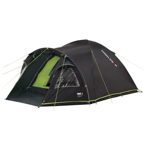 4001690115100 - Kuppelzelt HIGH PEAK Talos 4 Zelte Gr B H L 250 cm x 135 cm x 330 cm bunt (dunkelgrau grün) Familienzelte