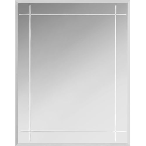4002177307902 - Badspiegel JOKEY Karo Spiegel Gr B H T 55 cm x 70 cm x 04 cm silberfarben (silber) Badspiegel 55x70