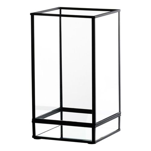 4006344821888 - Ritzenhoff Breker Windlicht Nero  Klar Schwarz  Metall Glas  12x22x12 cm  Glaseinsatz  Dekoration Windlichter & Laternen Windlichter 4006344821888 - Ritzenhoff Breker Windlicht Nero  Klar Schwarz  Metall Glas  12x22x12 cm  Glaseinsatz  Dekoration Windlichter & Laternen Windlichter