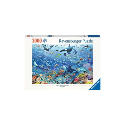 4005556174447 - Ravensburger Puzzle 17444 Bunter Unterwasserspaß - 3000 Teile Puzzle für Erwachsene und Kinder ab 14 Jahren