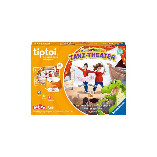 4005556001224 - Kneisel Janet Ravensburger tiptoi® Spiel 00122 ACTIVE Set Kunterbuntes Tanz-Theater Bewegungsspiel ab 3 Jahren