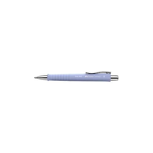 6933256660381 - FABER-CASTELL Kugelschreiber POLY BALL Colous XB lila Schreibfarbe blau 1 St