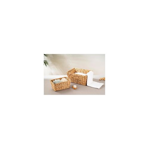 4260238068913 - Aufbewahrungskorb aus Wasserhyazinthe 3er Set 4260238068913 - Aufbewahrungskorb aus Wasserhyazinthe 3er Set