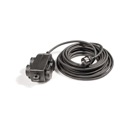 4017568731969 - UNITEC Steckdosenblock 12m - schwarz