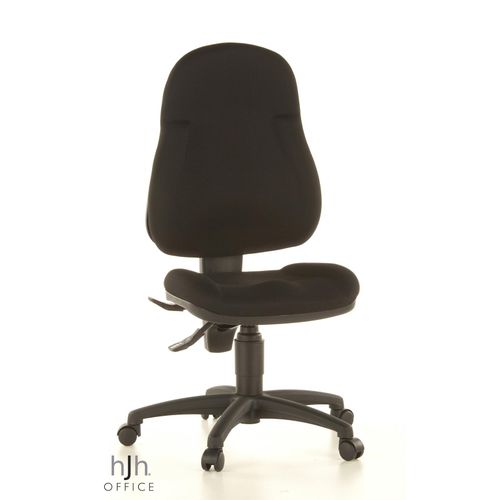 4014296645650 - Bürodrehstuhl Wellpoint 10 ohne Armlehnen schwarz  4014296645650 Topstar