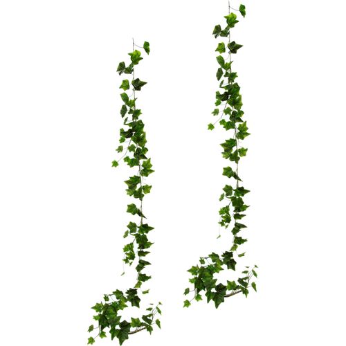 4019844754006 - Kunstgirlande IGEA Efeuranke Kunstpflanzen Gr B H 13 cm x 170 cm 2 St grün Kunstranke Kunstranken Kunstpflanzen 2er Set 4019844754006 - Kunstgirlande IGEA Efeuranke Kunstpflanzen Gr B H 13 cm x 170 cm 2 St grün Kunstranke Kunstranken Kunstpflanzen 2er Set
