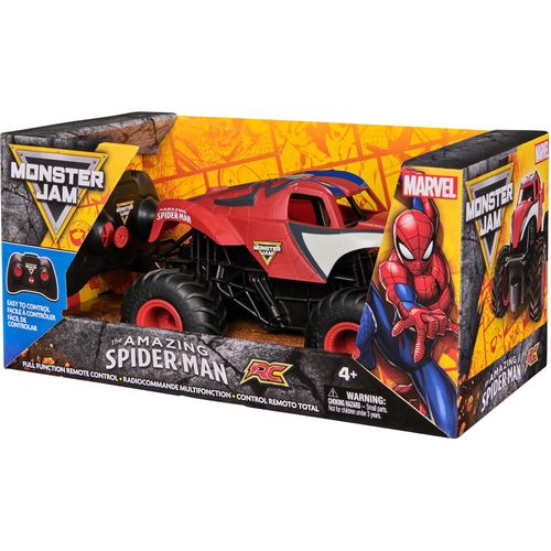 0681147077454 - Marvel The Amazing Spider-Man RC Monster Truck 124 Scale