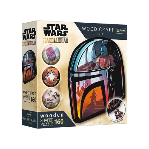 5900511201864 - Star Wars Holzpuzzle The Mandalorian Reunite 160-teiliges Puzzle