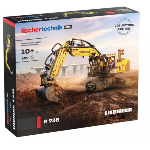 4048962551686 - fischertechnik Konstruktionsspielzeug Liebherr R 938 Pneumatischer Bagger 4048962551686 - fischertechnik Konstruktionsspielzeug Liebherr R 938 Pneumatischer Bagger