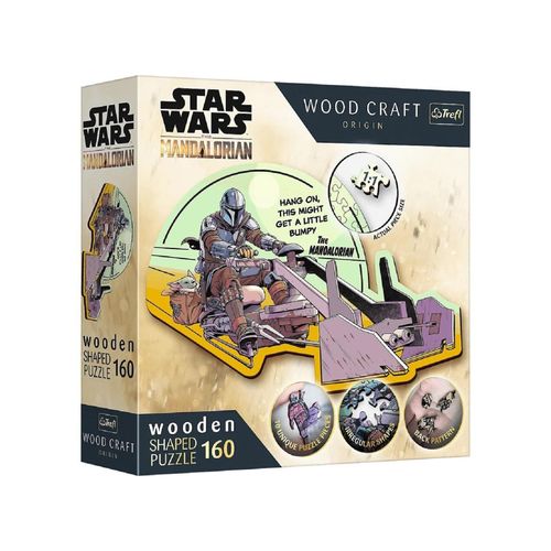 5900511201871 - Star Wars Holzpuzzle The Mandalorian Reunite 160-teiliges Puzzle 5900511201871 - Star Wars Holzpuzzle The Mandalorian Reunite 160-teiliges Puzzle
