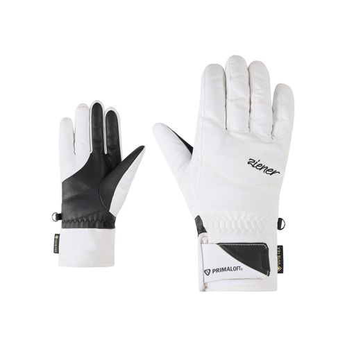 4068657067650 - Skihandschuhe ZIENER KLENN-Z GTX PR glove lady Damen Gr 65 weiß Materialmix Handschuhe 4068657067650 - Skihandschuhe ZIENER KLENN-Z GTX PR glove lady Damen Gr 65 weiß Materialmix Handschuhe