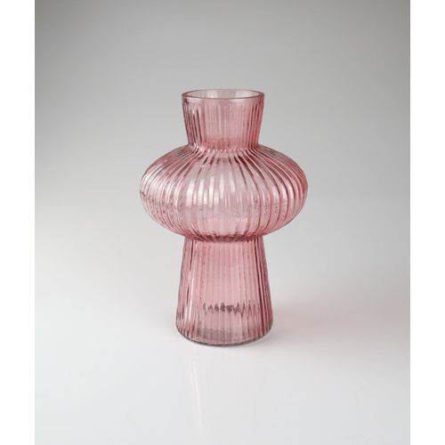 4056422467415 - Dekovase AM DESIGN aus Glas rosa (rosé) B15cm H21cm Glas Vasen 2er Set BxH 15x21 cm 4056422467415 - Dekovase AM DESIGN aus Glas rosa (rosé) B15cm H21cm Glas Vasen 2er Set BxH 15x21 cm