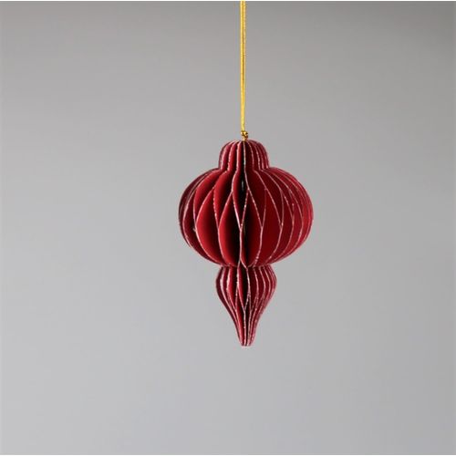 4056422256187 - Christbaumschmuck AM DESIGN aus Papier Ø 12 cm rot Ø12cm Weihnachtsbaumschmuck 4er Set 4056422256187 - Christbaumschmuck AM DESIGN aus Papier Ø 12 cm rot Ø12cm Weihnachtsbaumschmuck 4er Set