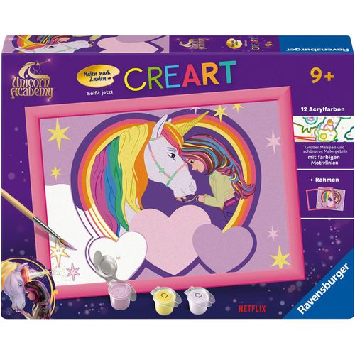 4005556258925 - Malen nach Zahlen RAVENSBURGER CreArt Malen nach Zahlen Kinder Unicorn Academy - Sophia & Wildstar bunt Malvorlagen KinderB240cm H180cm Made in Europe B240cm H180cm 4005556258925 - Malen nach Zahlen RAVENSBURGER CreArt Malen nach Zahlen Kinder Unicorn Academy - Sophia & Wildstar bunt Malvorlagen KinderB240cm H180cm Made in Europe B240cm H180cm