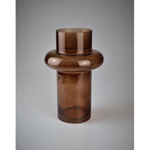 4056422302877 - Dekovase AM DESIGN aus Glas braun B16cm H20cm Glas Vasen 2er Set BxH 16x20 cm 4056422302877 - Dekovase AM DESIGN aus Glas braun B16cm H20cm Glas Vasen 2er Set BxH 16x20 cm