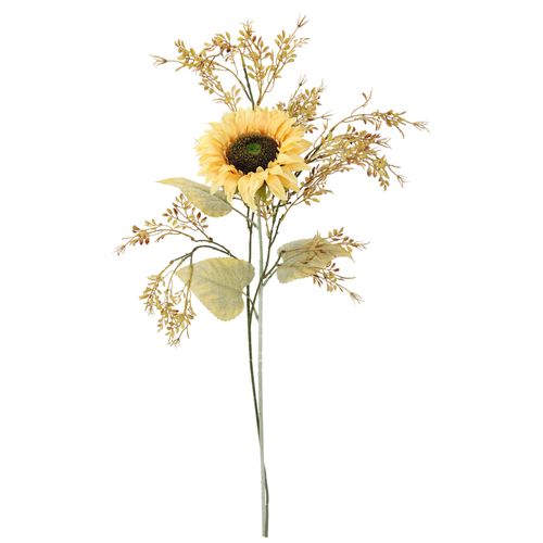 4019844824990 - Kunstblumenstrauß IGEA Kunstblumen Set Sonnenblume gelb (hellgelb) B32cm H70cm L16cm Polyester Kunstpflanzen Mit Dekozweig 70cm Blumenarrangement Sonnenblumenzweig künstlich Deko