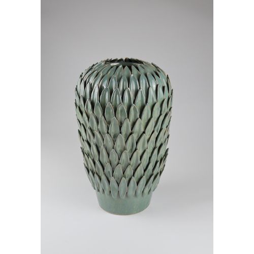 4056422491663 - Dekovase AM DESIGN aus Keramik blau (türkis) B23cm H35cm Keramik Vasen BxH 23x35 cm 4056422491663 - Dekovase AM DESIGN aus Keramik blau (türkis) B23cm H35cm Keramik Vasen BxH 23x35 cm
