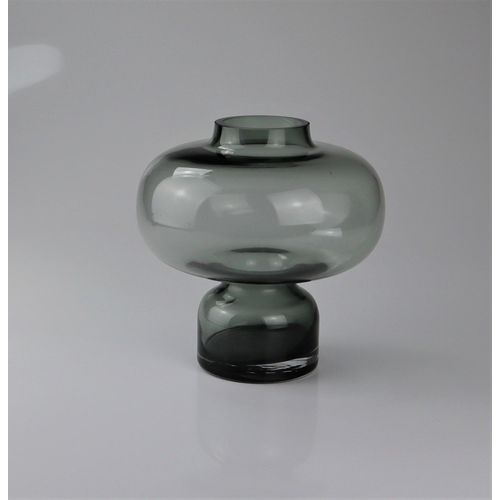 4056422305724 - Dekovase AM DESIGN aus Glas grau (rauch) B20cm H20cm Glas Vasen BxH 20x20 cm 4056422305724 - Dekovase AM DESIGN aus Glas grau (rauch) B20cm H20cm Glas Vasen BxH 20x20 cm