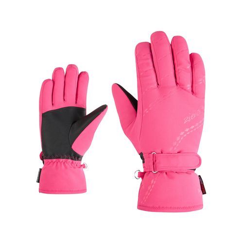 4068657065090 - Skihandschuhe ZIENER KEVA-Z PR glove lady Damen Gr 6 rosa (pop pink) Obermaterial 100% Polyester  Innenhand 100% Polyester  Futter 100% Polyester  Wattierung 100% Polyester (recycelt) Handschuhe