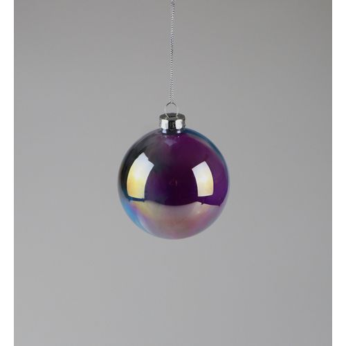4056422492004 - Weihnachtsbaumkugel AM DESIGN aus Glas Ø 8 cm irisierend Ø8cm Glas Weihnachtsbaumkugeln 6er Set 4056422492004 - Weihnachtsbaumkugel AM DESIGN aus Glas Ø 8 cm irisierend Ø8cm Glas Weihnachtsbaumkugeln 6er Set