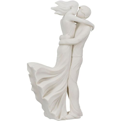 4063387588543 - Dekofigur GILDE Figur Paar Couple in the wind weiß H 305 cm weiß B14cm H305cm T10cm Kunstharz Dekofiguren