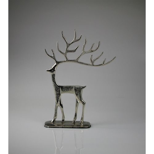 4056422288492 - Dekofigur AM DESIGN Dekotiere aus Aluminium silber B21cm H29cm Aluminium Dekofiguren BxH 21x29 cm 4056422288492 - Dekofigur AM DESIGN Dekotiere aus Aluminium silber B21cm H29cm Aluminium Dekofiguren BxH 21x29 cm
