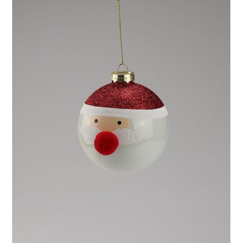 4056422185289 - Weihnachtsbaumkugel AM DESIGN aus Glas Ø 8 cm weiß Ø8cm Glas Weihnachtsbaumkugeln 6er Set 4056422185289 - Weihnachtsbaumkugel AM DESIGN aus Glas Ø 8 cm weiß Ø8cm Glas Weihnachtsbaumkugeln 6er Set
