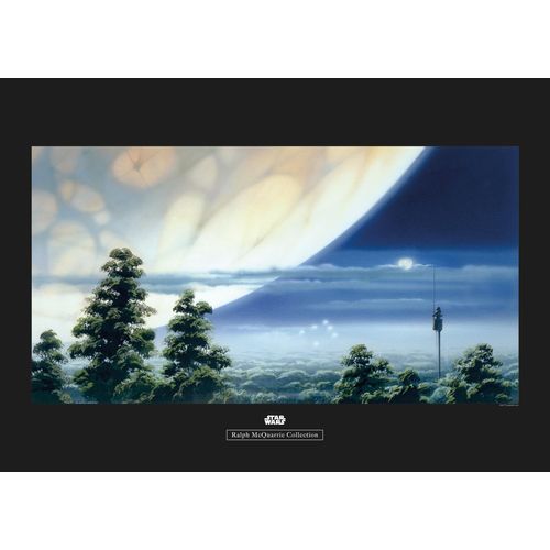 4055065164804 - Bild KOMAR Star Wars Classic RMQ Yavin Lookout bunt (farbe bild(er) bunt) B70cm H50cm Papier Holz Bilder Wandbild zur Dekoration im Kinderzimmer - ohne Rahmen