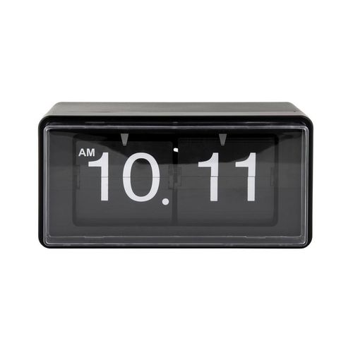 8714302763069 - Wanduhr  Schwarz  Kunststoff  10x10x20 cm  Timerfunktion  Dekoration Uhren Wanduhren