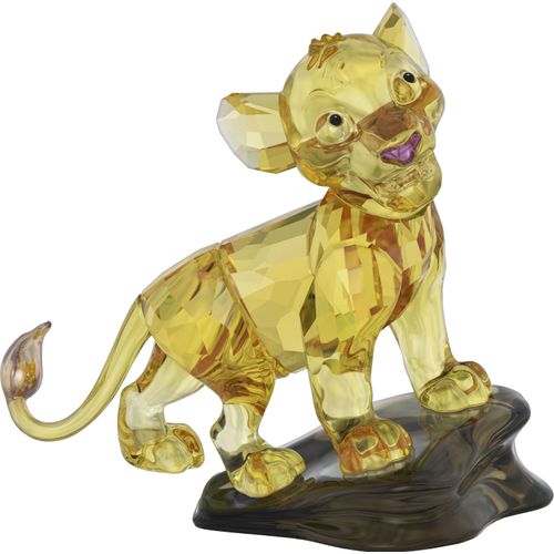 9009656818114 - Dekofigur SWAROVSKI Kristallfigur Sammelfigur The Lion King Simba 5681811 braun schwarz rosa Dekofiguren B H T 33cm x 51cm x 6cm Simba Kristall Kristall B33cm H51cm T6cm