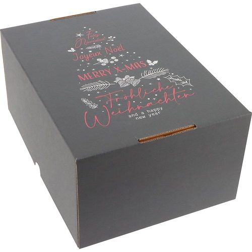 4251924751479 - Stülpdeckelkarton Motiv International Christmas Tree VE 25 Stk Innenmaße 305 x 215 x 150 mm anthrazit ratioform 4251924751479 - Stülpdeckelkarton Motiv International Christmas Tree VE 25 Stk Innenmaße 305 x 215 x 150 mm anthrazit ratioform